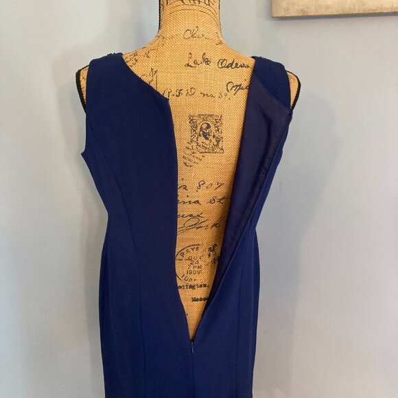 R & M Richards Beaded Dress and Jacket Women Size 6P - Picture 6 of 14